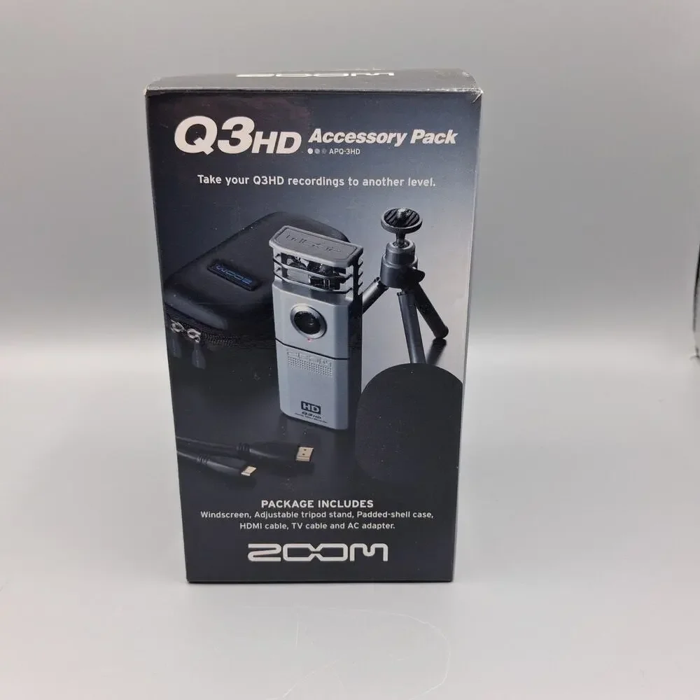 Zoom Q3HD Handy Video Recorder & Accessory Kit - Musicians Quality